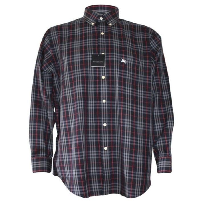 명품_티앤씨 BURBERRY SMS-014-01 남성 체크 셔츠