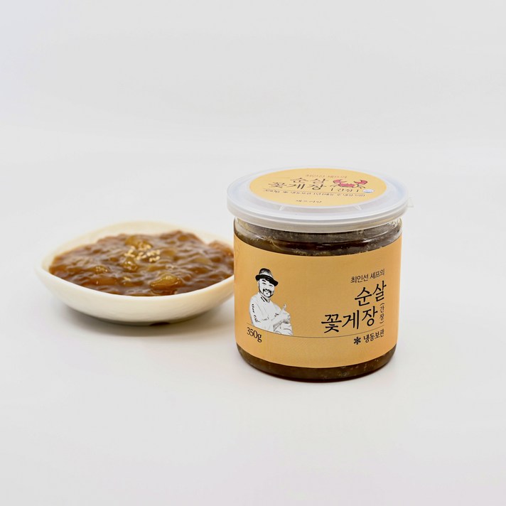 셰프의장 최인선 셰프의 간장순살꽃게장 350g, 1통