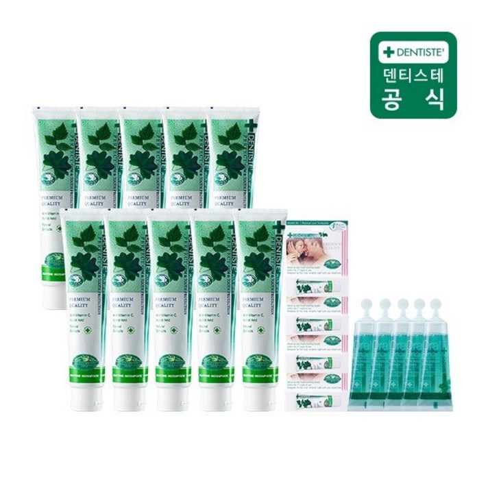 [덴티스테] 플러스화이트 튜브형 치약 200g 10개 + 화이트 10gx4개 + 오랄린스, 상세 설명 참조, 상세 설명 참조, 상세 설명 참조
