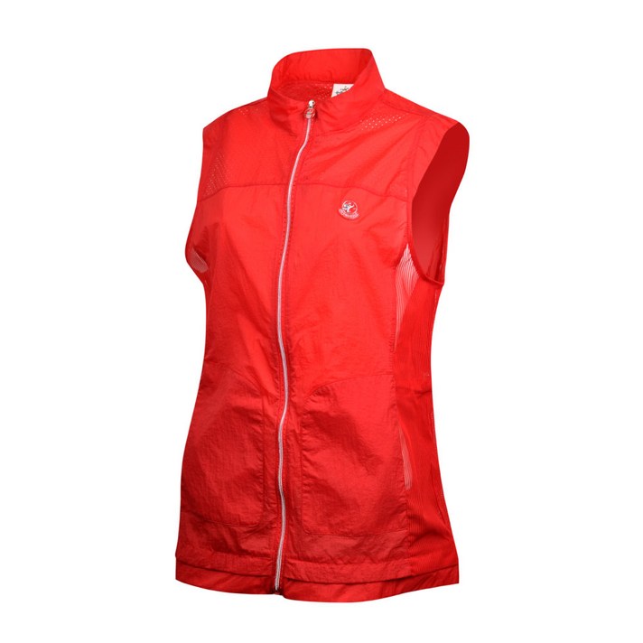 아베카 여성 아웃도어 스판 바람막이 조끼 베스트