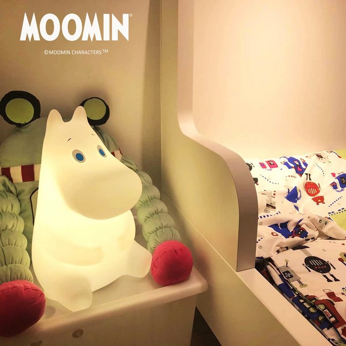 무민무드등 몰랑이 무드등 무민등 캠핑 전구 2종, B형 PVC 13cm