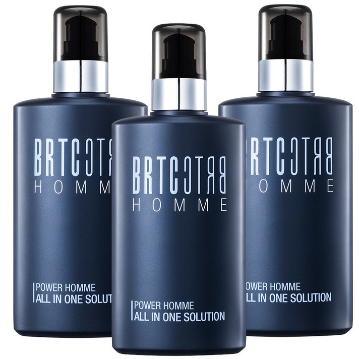 BRTC 파워 옴므 올인원 200ml 남성 화장품, 3개