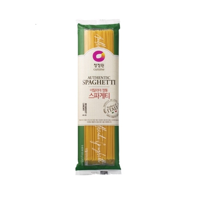 청정원 이탈리아 정통 스파게티면, 500g, 22개