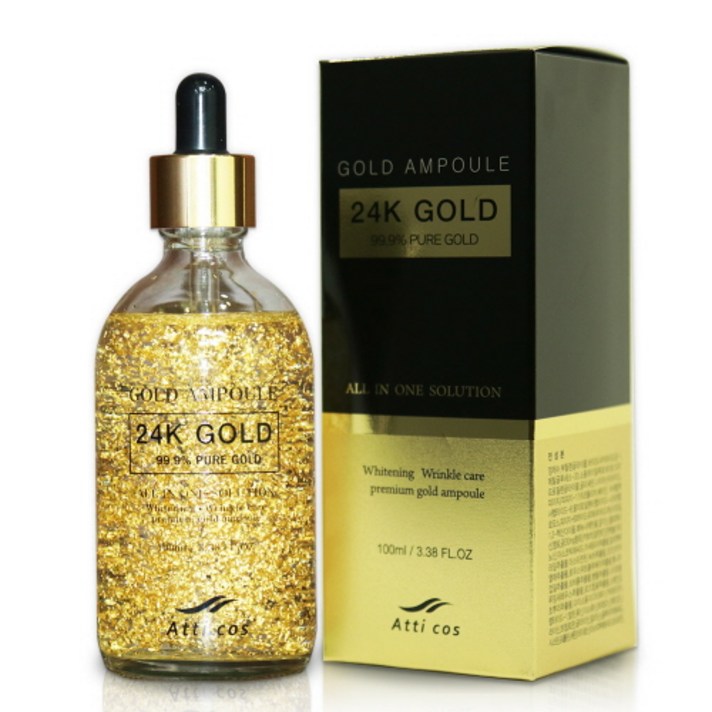 아띠코스 24K 골드 앰플 100ml (미백.주름개선)