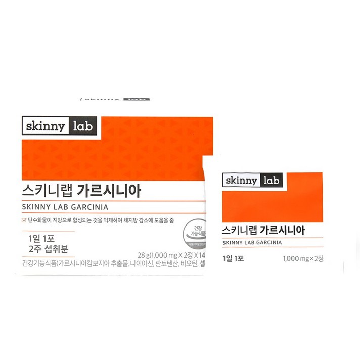 스키니랩 가르시니아, 28g, 4박스