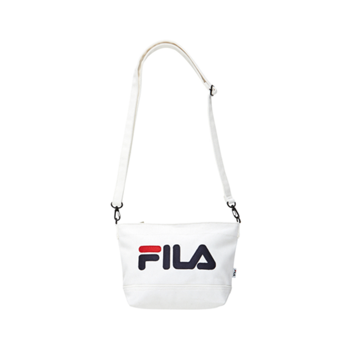 폴더 [광주NC] FILA 리니어 로고 미니 크로스백 FS3BCC5357X STYLE NO.FLFLAF3B03, WHITE