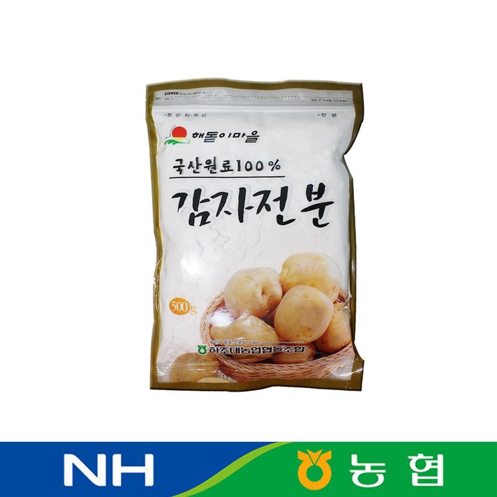 농협 100% 국산 감자전분 500g, 1개