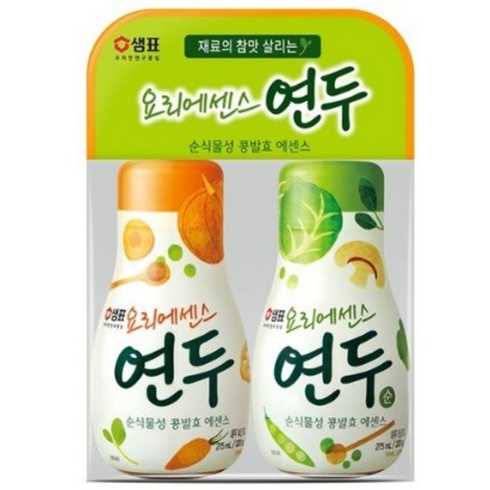 샘표 요리에센스 연두 320 g + 연두 순 320 g, 4세트