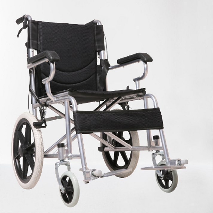 경량 접이식 수동 일반형 휠체어 초경량 노인 여행용 휴대용 휠체어, C