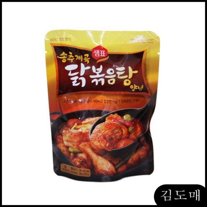 KDM 샘표식품 송추계곡닭볶음탕양념180g 샘표 양념 간편식 레토르 레토르트, KDM 1