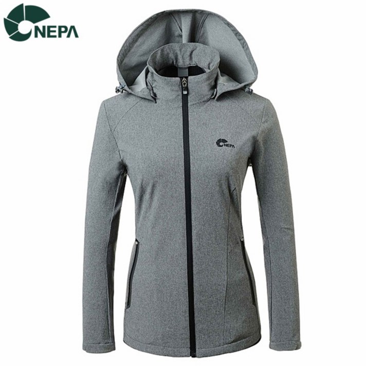 NEPA 네파 여성 네르갈 방풍 자켓 멜란지그레이 7E40619