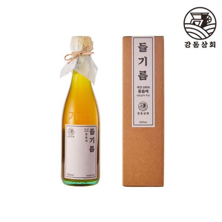 강동상회 [국산] 들기름 300ml, 1병