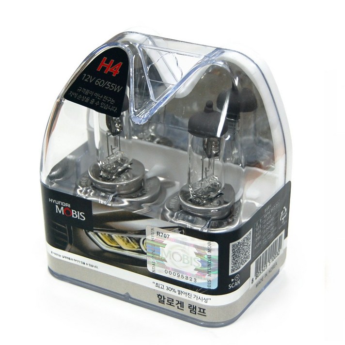 현대모비스 할로겐 램프, H4