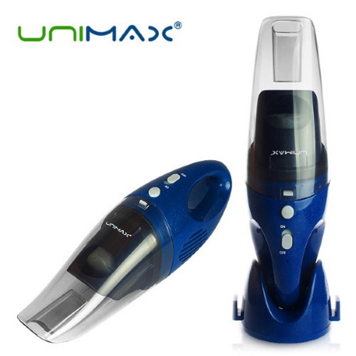 브랜드없음 유니맥스 블루 핸디 무선 진공청소기 UVC-1688, 선택완료, 단품없음