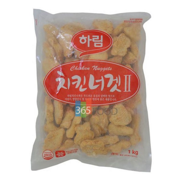 하림 치킨너겟 1000g (반찬/식품/즉석반찬/즉석식품/간편식/인스턴트식품/즉석밥/닭가공품/축산가공식품/축산 추천), 1개