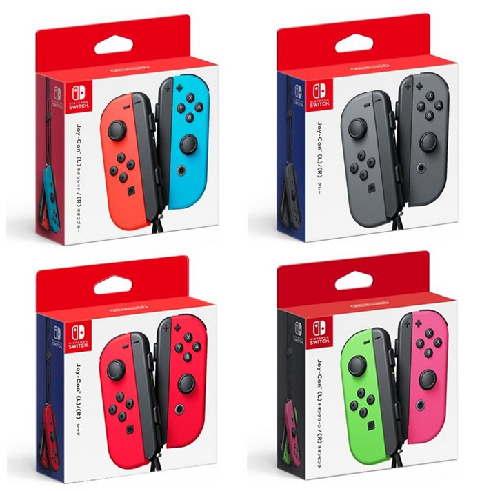 닌텐도 스위치 조이콘 switch Joy-Con 정품, pink/green