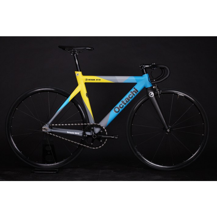 픽시자전거 BIKE FIXED GEAR OCTACHI AT-03싱글스피드 장소 FixieBike스피드경주 남녀공용 자전거 기본