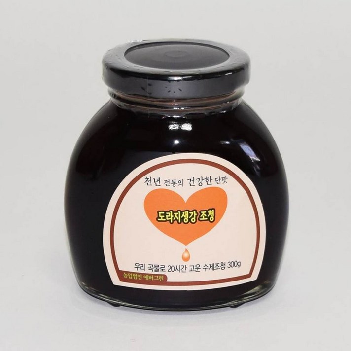고운당 에버그린 가야산 도라지생강조청 도라지생강청 고운당조청, 1개, 600g