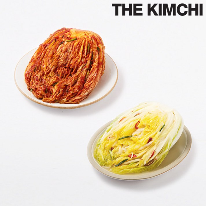 [홍진경 더김치] 포기김치 3kg + 백김치 3kg, 상세 설명 참조
