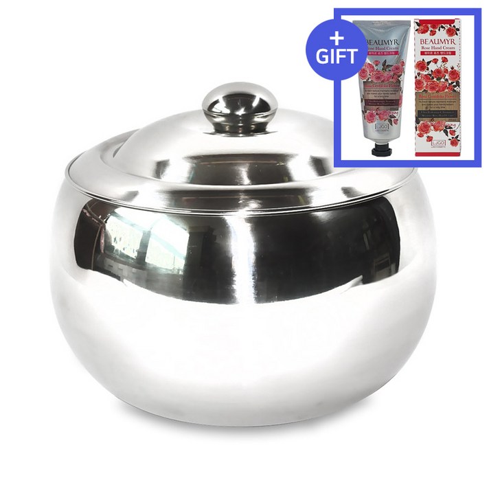 스텐 요강 가정용요강 이동식 환자용변기 (+핸드크림), 1개