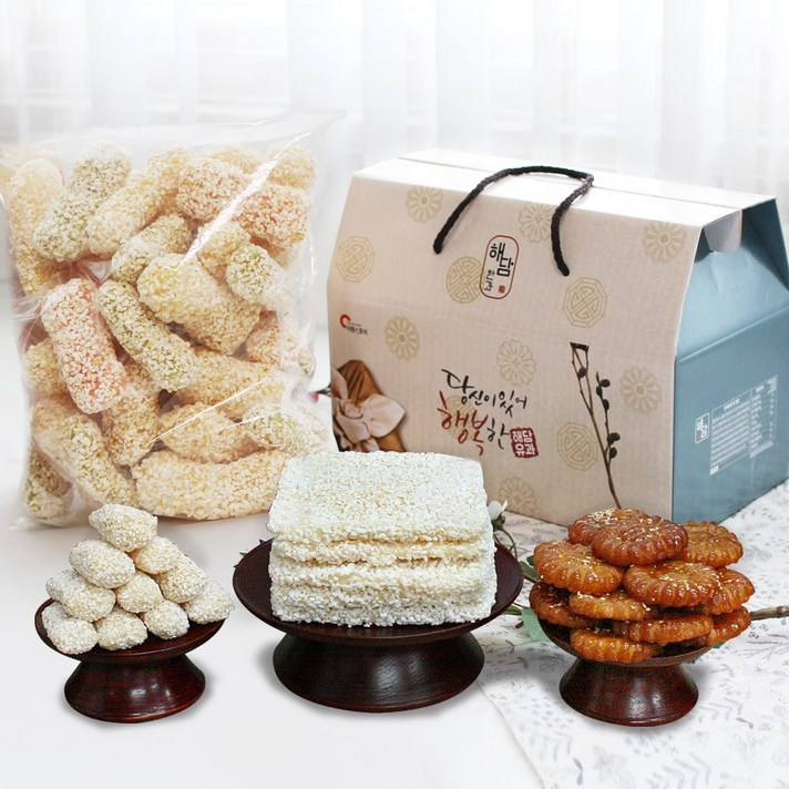 [더원스토리] 더원스토리 제수용품 3종 명절 선물세트 설 추석, 400g, 제수용품3종세트