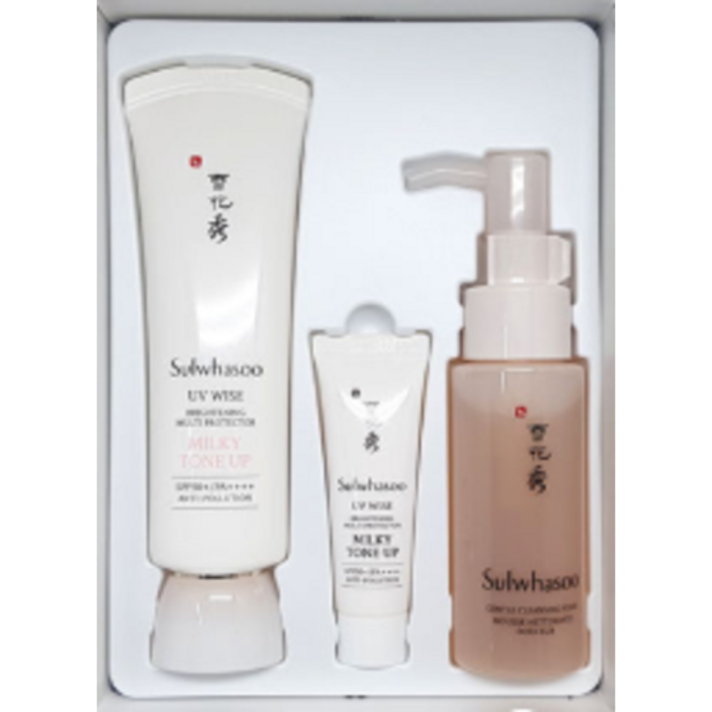 설화수 상백크림 SPF50+/PA++++ 50ml, 상백크림 1호 크리미글로우 50ml 기획세트