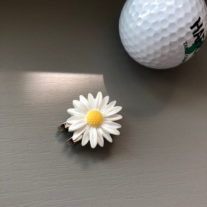 로로얼로이 민들레 플라워 골프 볼마커, 화이트