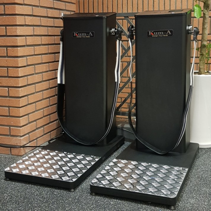 가정용 헬스장 클럽용 덜덜이 국산 벨트 마사지기 마사기 맛사지 안마기 운동기구 KA522, 메인프레임(레드)-발판프레임(블랙)