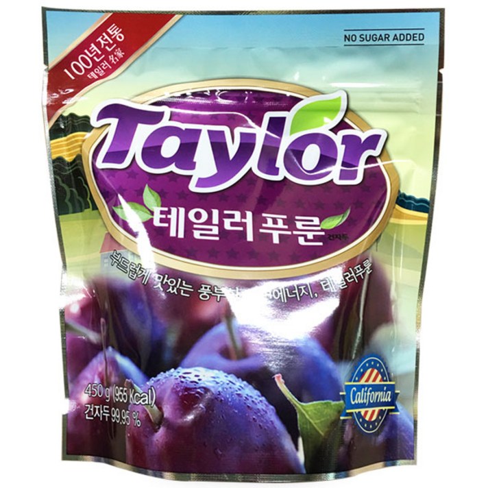 테일러 리치 푸룬 건자두, 1개, 450g