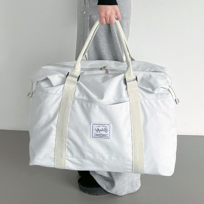 포인바이수 대용량 보부상 캐리어 여행 숄더백