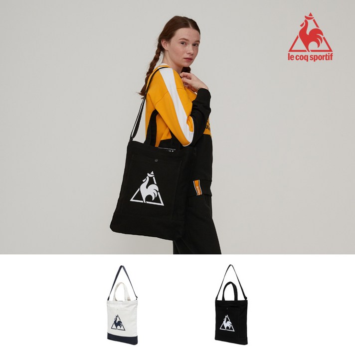 [르꼬끄] [40% OFF]베이직 에코백 (Q0123ABG15), 000, OWT0_OFF-WHITE