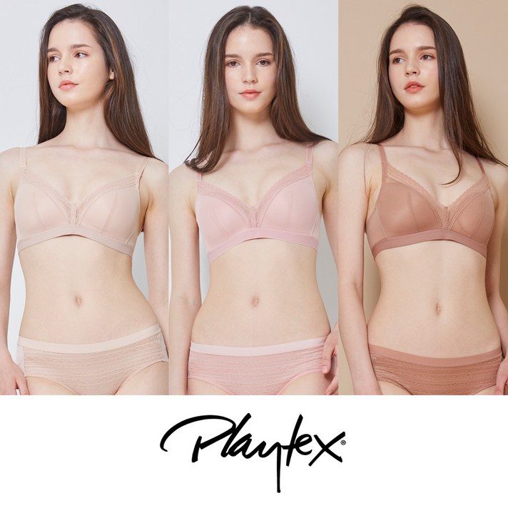 [Playtex] 플레이텍스 레이스 브라렛 6종세트 PXW0O596061_T