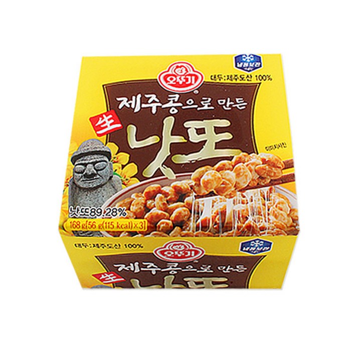 오뚜기 제주콩낫또168gX6개(56gX18개입), 6개, 168g