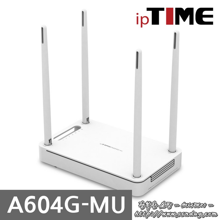 ipTIME A604G-MU 유무선공유기 11ac 5G 안테나 4개 SD