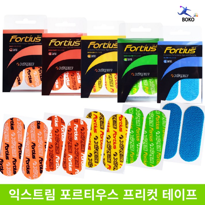 익스트림 포르티우스 타이밍 프리컷 테이프 엄지테이프 볼링 볼링용품, ST-3 옐로우