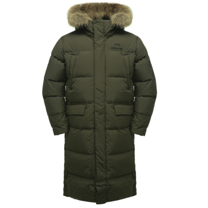 아이더 아이더(EIDER) 남여공용 이월상품 후드일체형 롱다운 벤치다운 덕다운 LUCENT (루센트) α DOWN JACKET DMF18515 K8