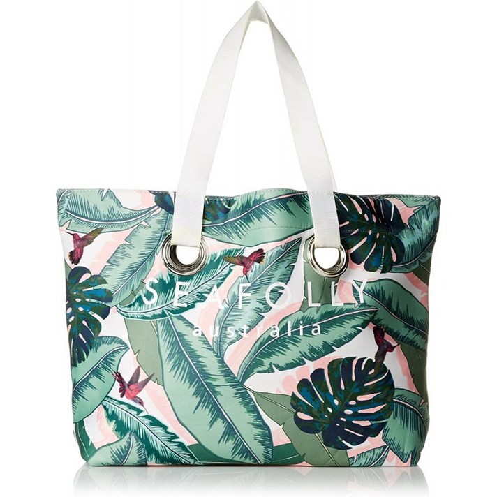 씨폴리스 여성 팜 비치 아이릿 토테 이끼 한 사이즈 운반