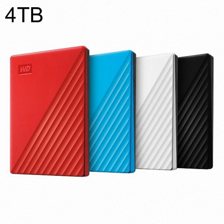 외장 HDD USB3.0 NEW My Passport Gen3 (4TB) 화이트, 1