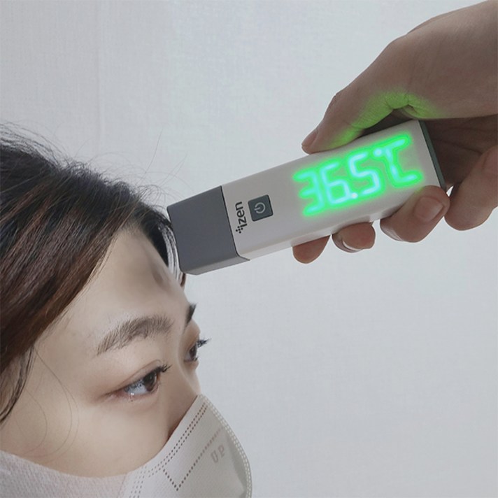 가정용 체온계 이마 적외선 국산 스마트 측정기 열체크기 비접촉식 귀 휴대용 디지털 디베코건강