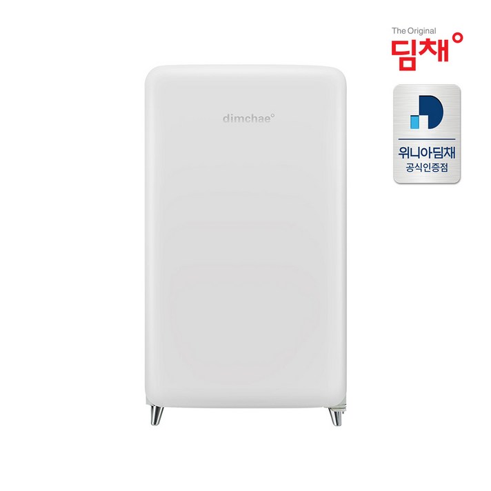 [딤채] 21년형 쁘띠 김치냉장고 WDS10EFACWS (100L)