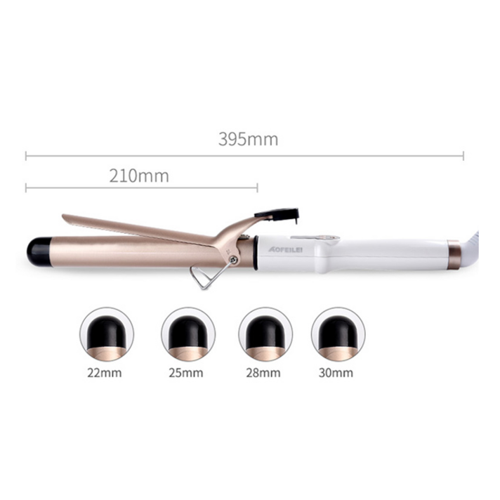 히피펌 롤링 컬링 봉 빅 웨이브 펌 고데기 온도표시 32mm, 28mm