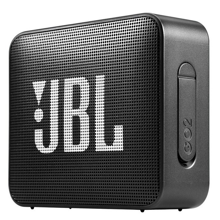 JBL GO2 스피커 고음질 방수, 블랙, GO2 블루투스 스피커