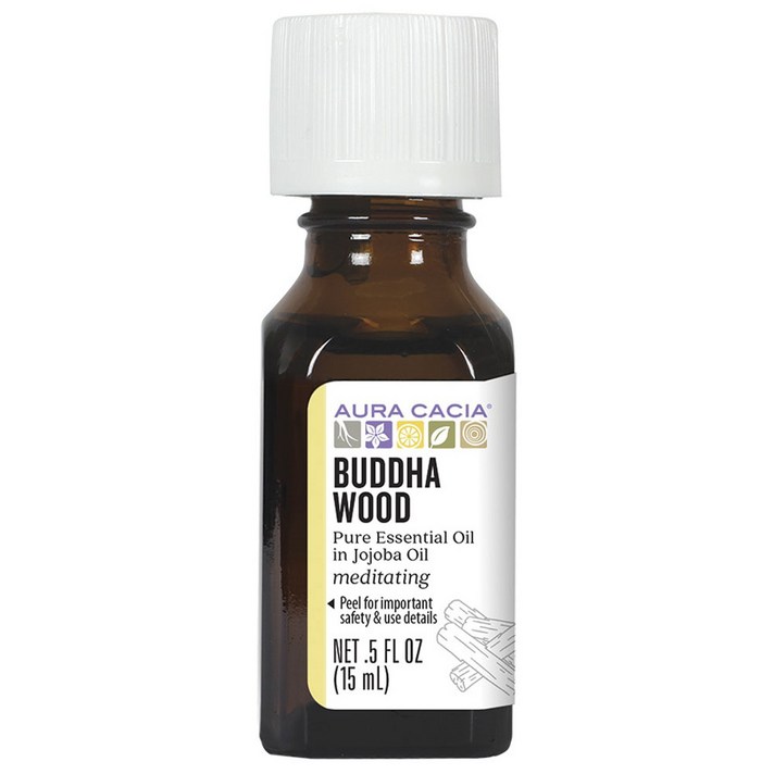 아우라카시아 퓨어 에센셜 오일 15ml, Buddha Wood Meditating, 1개
