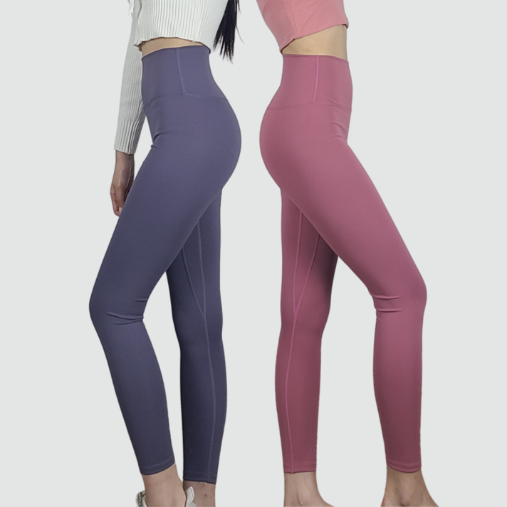 [해결사스토어] 하이웨이스트 여성 9부 요가 필라테스 레깅스