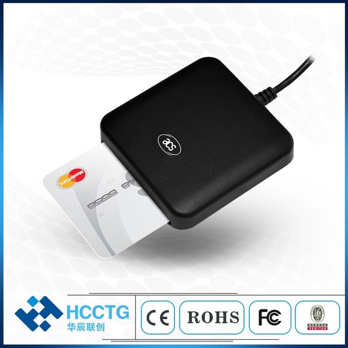 카드단말기 휴대용 이동식 블루투스 신용카드 리더기 iso7816 스마트 카드 설치된 기스 usb 2.0 가득 차있는 속도 칩 ic conatct 신용 카드 명세서 기 카드, USB 인터페이스