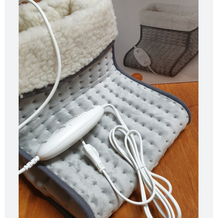 코스트코  25년 NEW 보이로 풋워머  브라운,그레이 3년무상보증전기매트  FW20  최고 75 도 과열방지  겨울선물  자동꺼짐추석선물보이러 풋워머