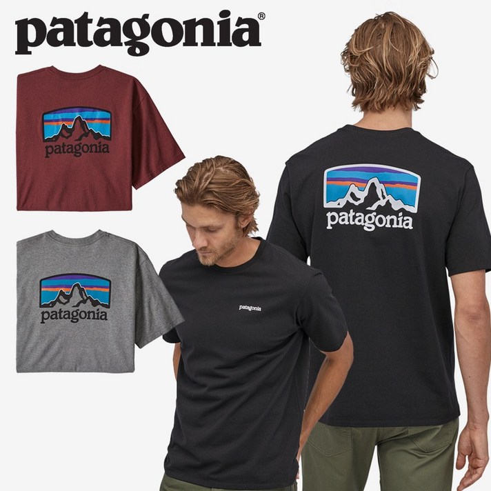 [미국] 파타고니아 반팔티 피츠 로이 티셔츠 Patagonia Fitz Roy Horizons T-Shirt 반팔