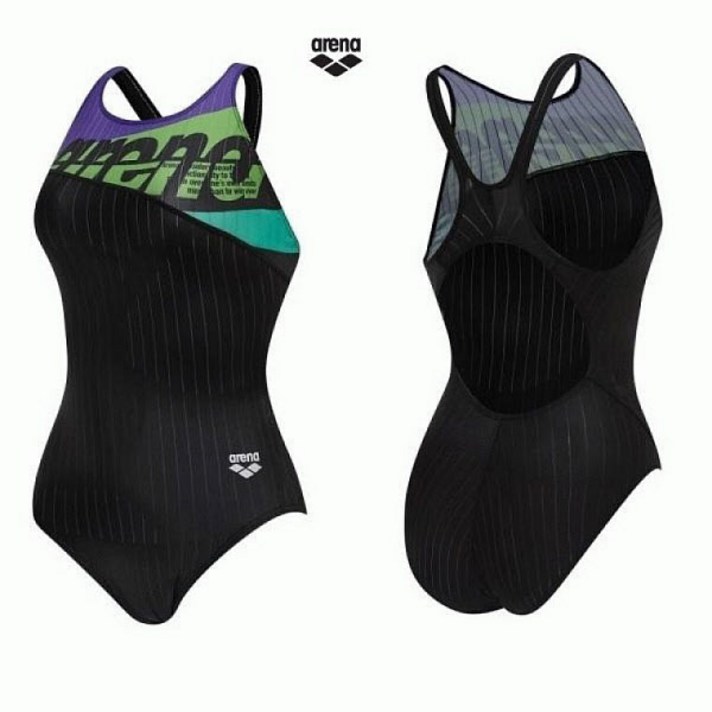 아레나 여성 실내 V자형 수영복 A0SL1PL03 (2칼라) *끈주머니/브라컵 증정 *(소진시까지)