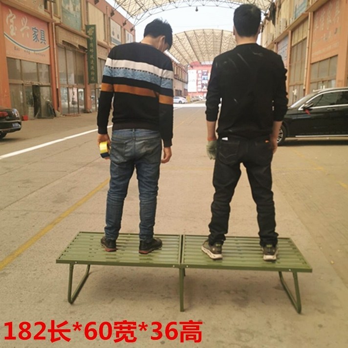 라쿠라쿠침대 숙직실 벽장침대 엑스트라베드 접이식 침대 싱글 침대 홈 더블 침대 렌탈 룸, 아미 그린 캠프 침대 182 길이 60 폭 아이언