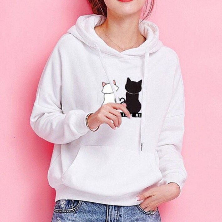 고양이 후드티